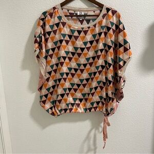 Ivy Jane Multicolor Geometric Blouse